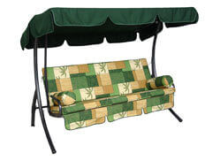 Trend Hollywoodschaukel (3-Sitzer) Design Mexiko grün