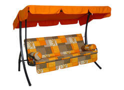 Trend Hollywoodschaukel (3-Sitzer) Design Mexiko terra