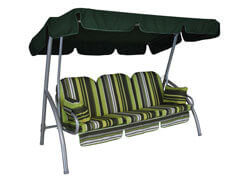 Deluxe Hollywoodschaukel (3-Sitzer) Design Helsinki
