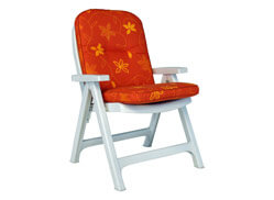 Exklusiv-Sesselpolster niedrig Design Korfu terra