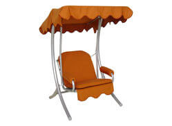 Singleschaukel (1,5-Sitzer) Design Uni Terracotta