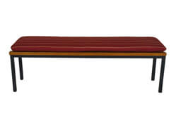 Bankkissen 150 cm Design Faro bordeaux