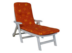 Exklusiv-Liegenpolster Design Korfu terra