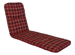 Exklusiv-Liegenpolster Design Rio bordeaux