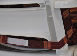 Exklusiv-Relaxpolster Design Rio bordeaux