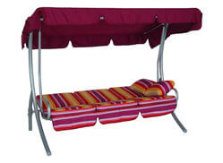 Comfort Hollywoodschaukel (3-Sitzer) Design Ibiza