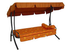 Trend Hollywoodschaukel (3-Sitzer) Design Korfu terra