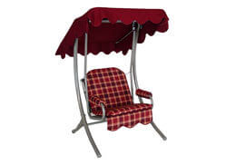 Singleschaukel (1,5-Sitzer) Design Rio Bordeaux