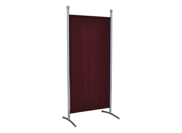 Stellwand klein Swingtex bordeaux