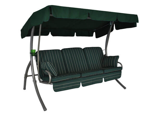Hollywoodschaukel Comfort Faro gr&uuml;n