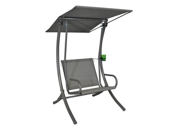 Hollywoodschaukel 1-Sitzer Royal champagner Hollywoodschaukel 1-Sitzer Royal champagner