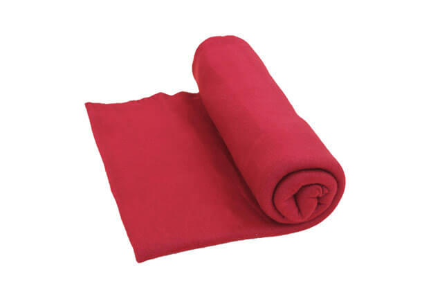 Kuscheldecke 130 x 170 cm rot