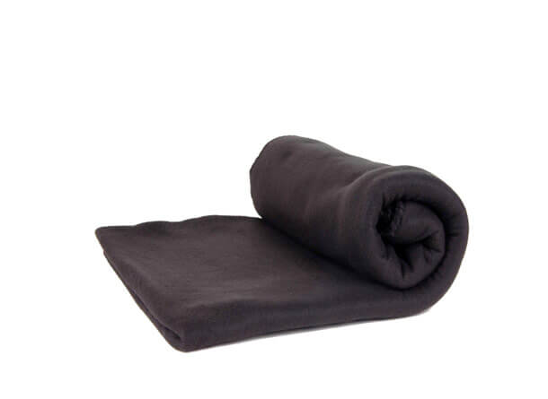 Kuscheldecke 130 x 170 cm schwarz