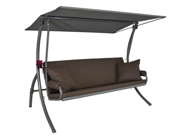 Hollywoodschaukel Elegance beige Joy taupe Konfigurator