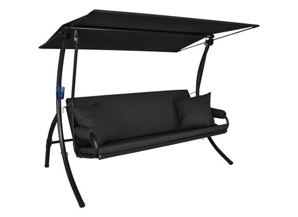 Hollywoodschaukel Elegance Joy grau Konfigurator