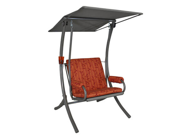 Hollywoodschaukel 1-Sitzer Royal beige Marbella Konfigurator