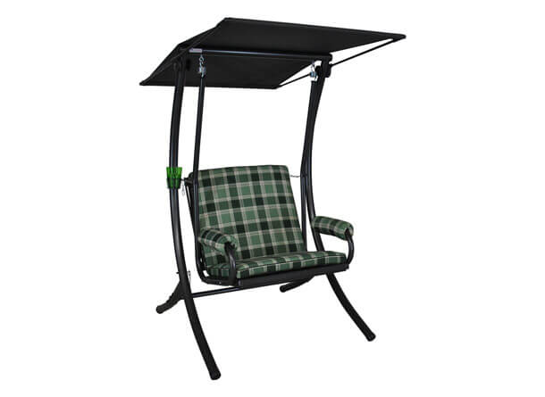 Hollywoodschaukel 1-Sitzer Royal Rio grün Konfigurator