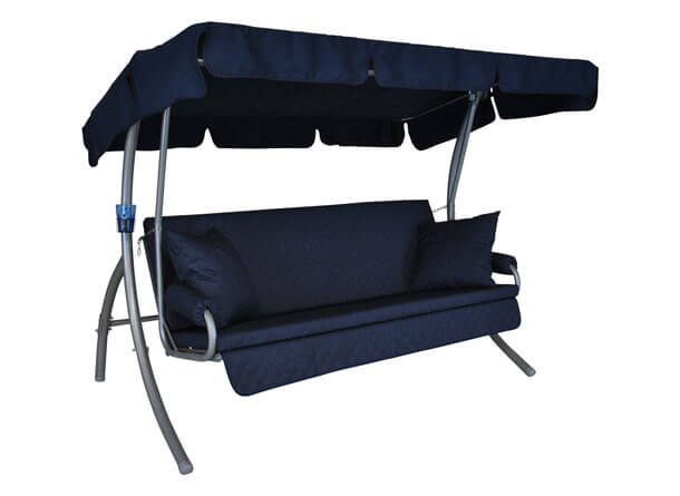 Hollywoodschaukel Trend Joy blau Konfigurator