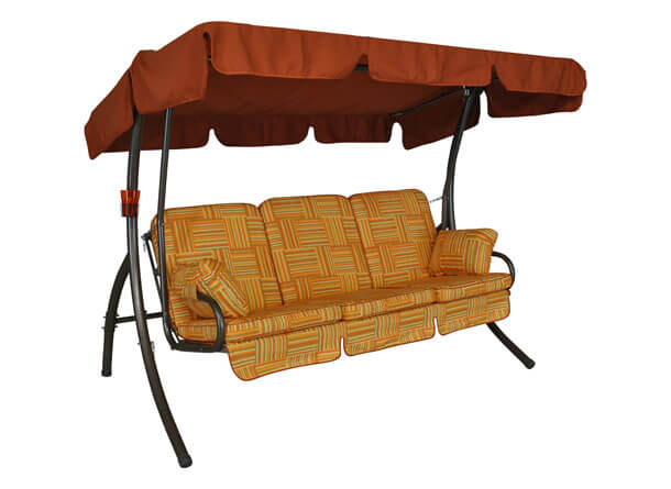 Hollywoodschaukel Comfort Modena terra Konfigurator