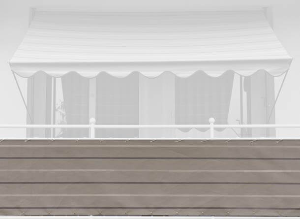 Balkonbespannung Exklusiv Nr. 2500 Höhe 75 cm Balkonbespannung Exklusiv Nr. 2500 Höhe 75 cm