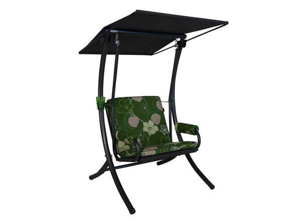 Hollywoodschaukel 1-Sitzer Royal Meran grün Konfigurator