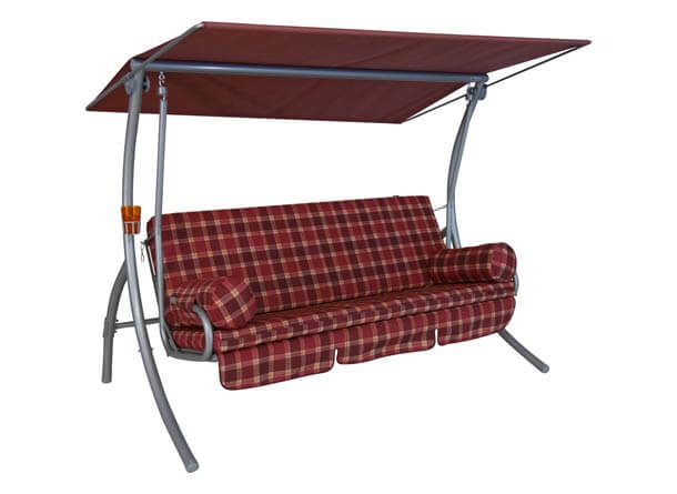 Hollywoodschaukel Dream Rio bordeaux Konfigurator