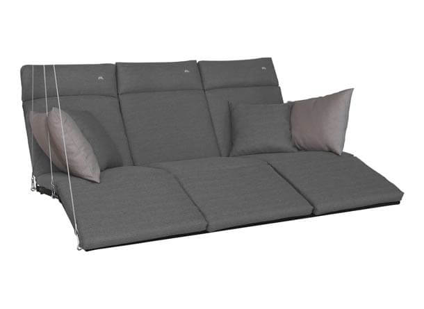 Hollywoodschaukel Auflage Relax Smart granit