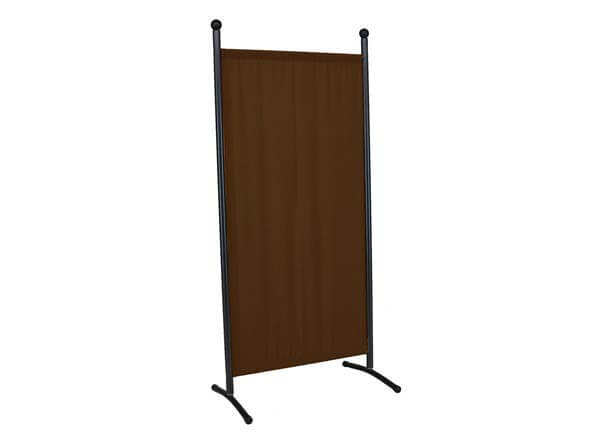 Stellwand klein Swingtex braun