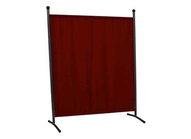 Stellwand groß Swingtex bordeaux