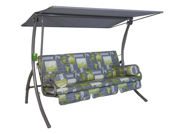 Hollywoodschaukel Dream Bambus grau Konfigurator