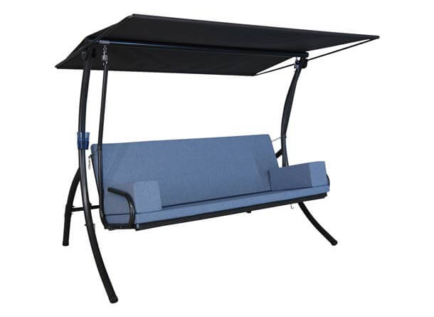 Hollywoodschaukel Elegance Tolar blau Hollywoodschaukel Elegance Tolar blau