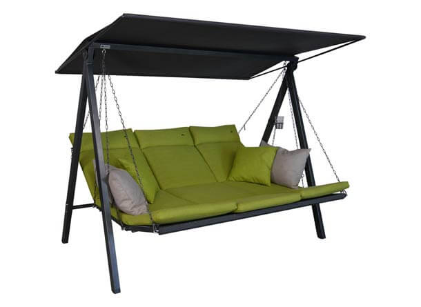 Hollywoodschaukel Lounge Smart lime