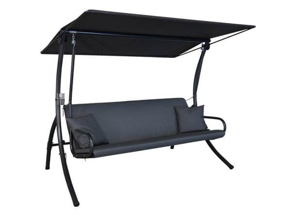 Hollywoodschaukel Elegance Zip anthrazit Hollywoodschaukel Elegance Zip anthrazit