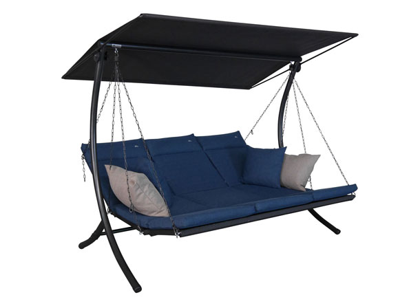 Hollywoodschaukel Swing Smart denim Konfigurator