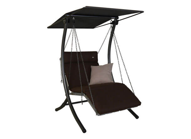 Hollywoodschaukel 1-Sitzer Luxus Smart coffee Konfigurator