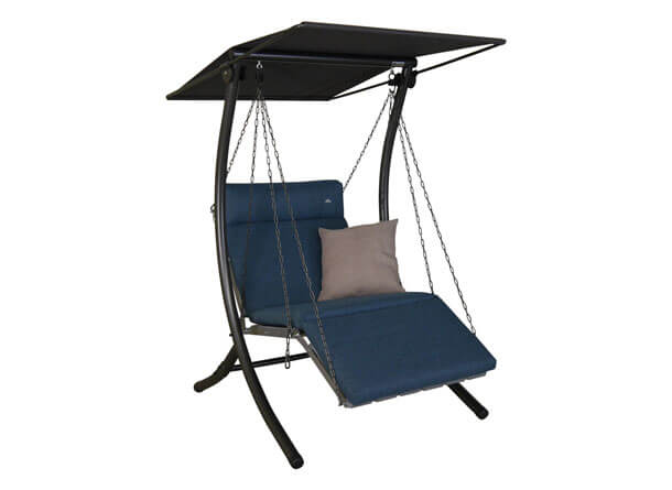 Hollywoodschaukel 1-Sitzer Luxus Smart denim Konfigurator