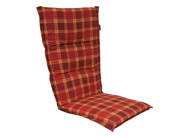 Stuhlauflage für Hochlehner Stehsaum Rio bordeaux Stuhlauflage für Hochlehner Stehsaum Rio bordeaux