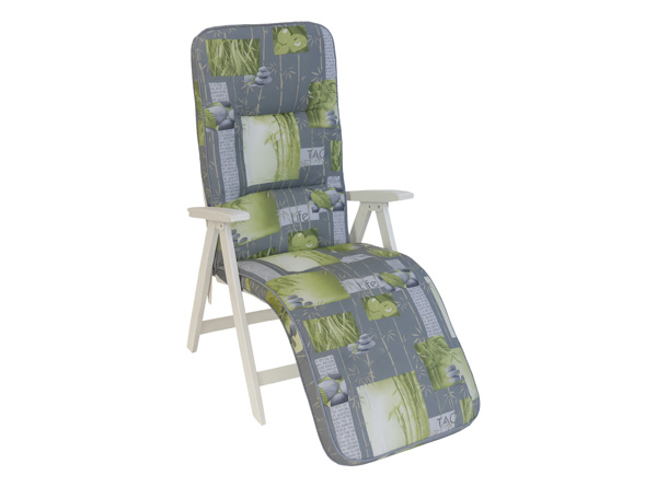 Relaxauflage Bambus grau