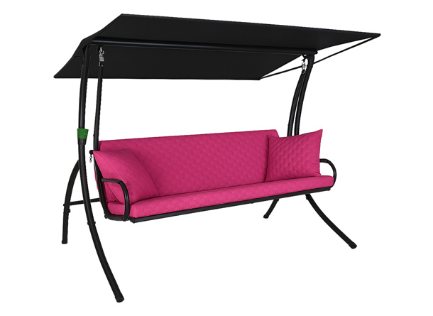 Hollywoodschaukel Elegance Move pink