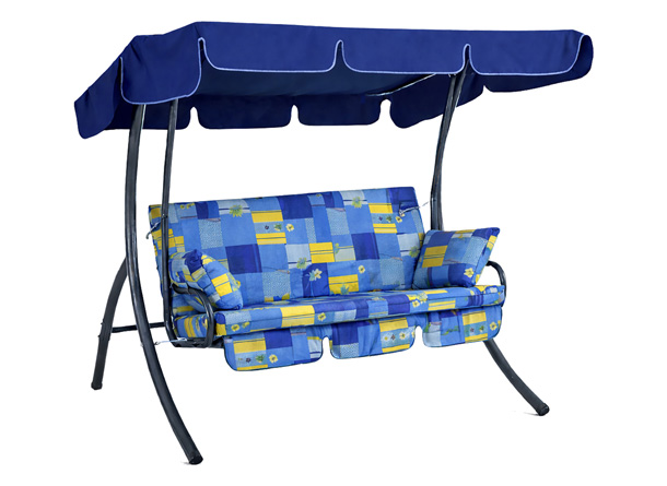 Hollywoodschaukel 2-Sitzer Trend Toledo blau