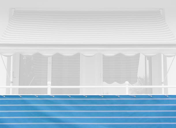 Balkonbespannung Exklusiv Nr. 9400 Höhe 75 cm Balkonbespannung Exklusiv Nr. 9400 Höhe 75 cm