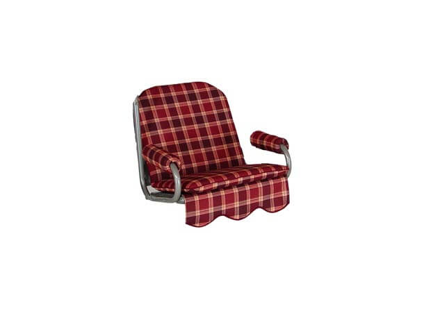 Hollywoodschaukel Auflage 1-Sitzer Rio bordeaux