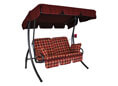 Hollywoodschaukel 2-Sitzer Comfort Rio bordeaux