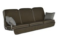 Hollywoodschaukel Auflage Comfort Style taupe
