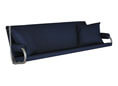 Hollywoodschaukel Auflage Joy blau