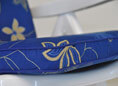 Stuhlauflage hoch Korfu blau