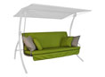 Hollywoodschaukel Auflage Drift Smart lime