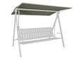 Hollywoodschaukel Sonnendach 210 x 145 cm Draltex taupe Hollywoodschaukel Sonnendach 210 x 145 cm Draltex taupe