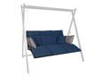 Hollywoodschaukel Auflage Relax Smart denim