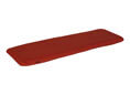 Gussbankauflage 120 cm uni terracotta